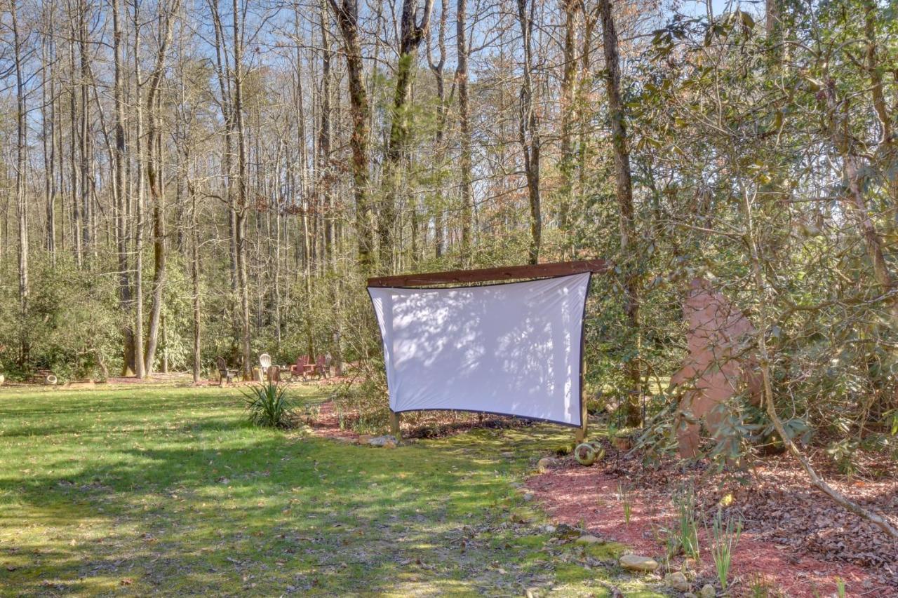 5-Acre North Georgia Mountain Retreat With Creek! Villa Sautee Nacoochee Exterior photo