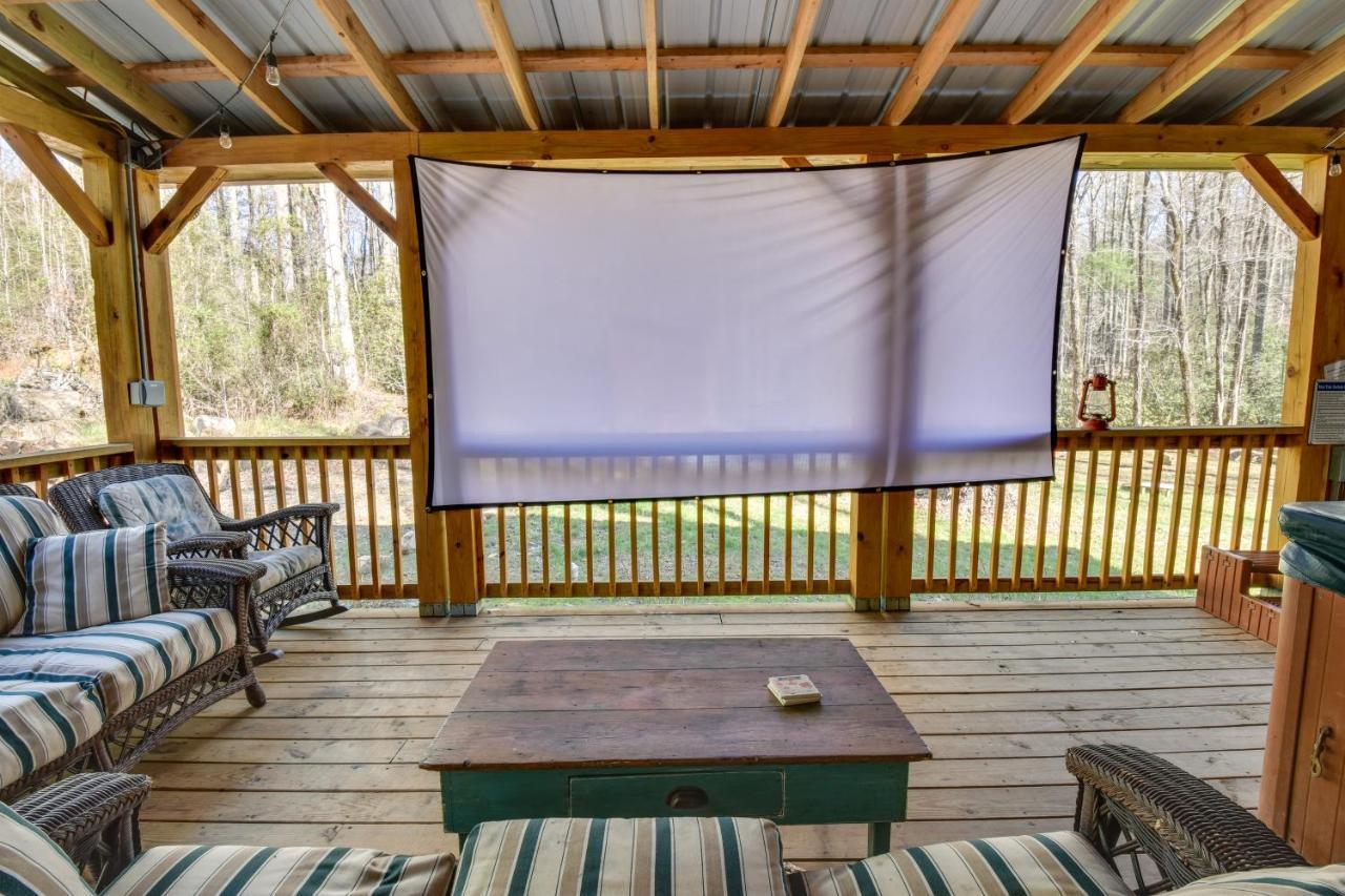 5-Acre North Georgia Mountain Retreat With Creek! Villa Sautee Nacoochee Exterior photo