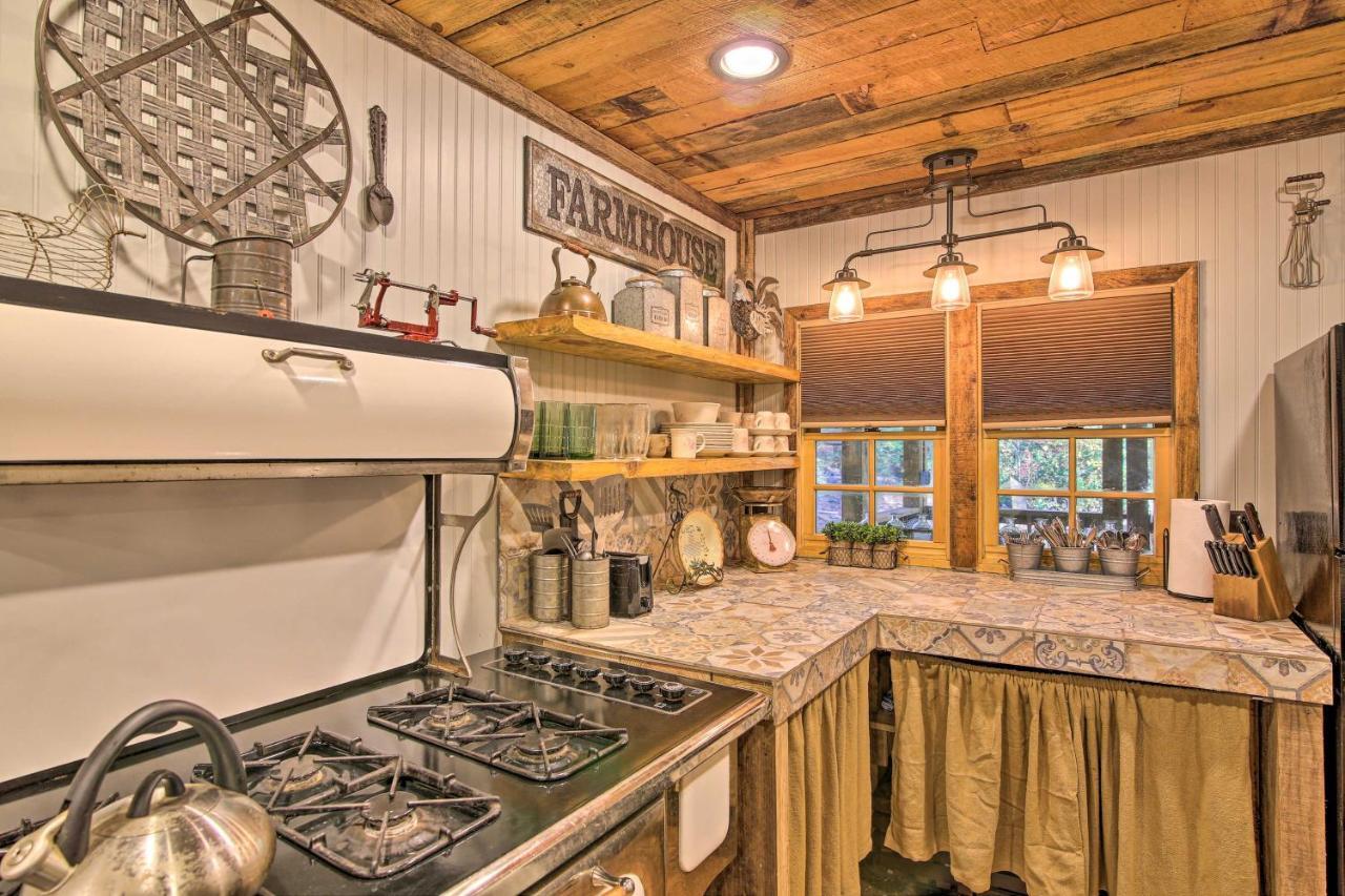 5-Acre North Georgia Mountain Retreat With Creek! Villa Sautee Nacoochee Exterior photo