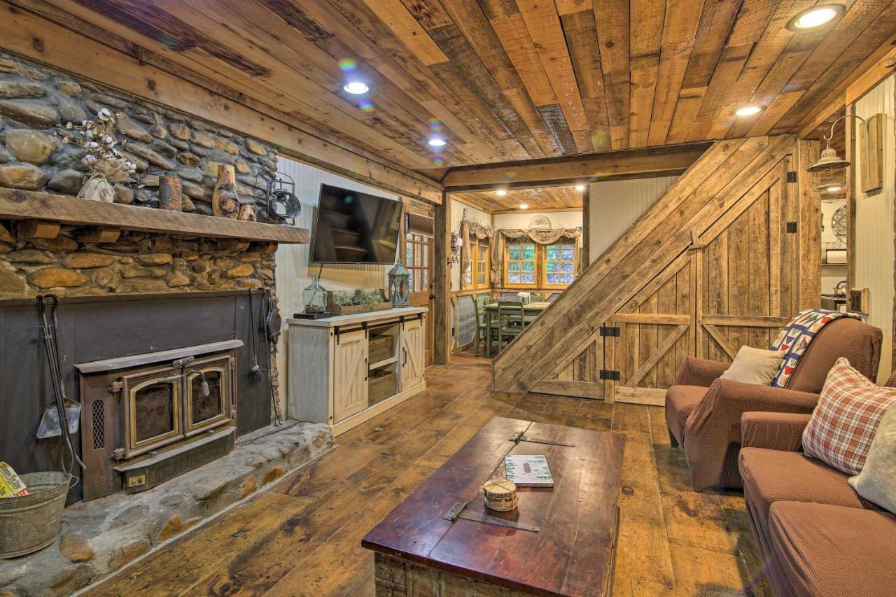 5-Acre North Georgia Mountain Retreat With Creek! Villa Sautee Nacoochee Exterior photo