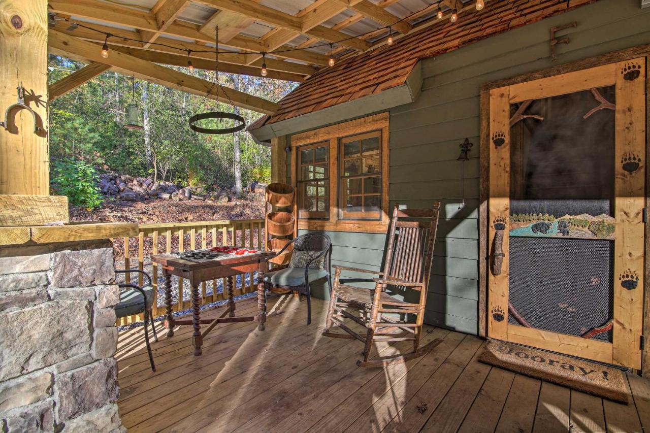 5-Acre North Georgia Mountain Retreat With Creek! Villa Sautee Nacoochee Exterior photo