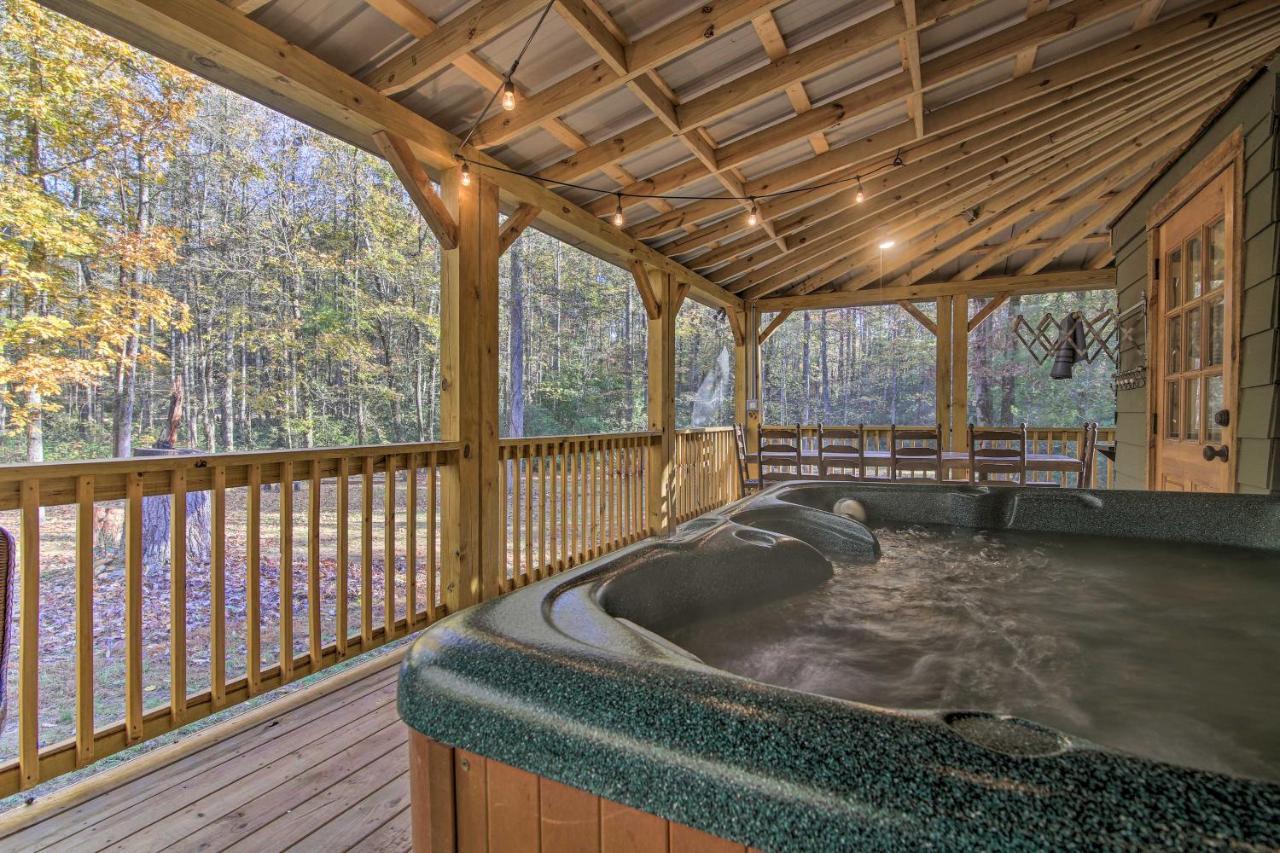 5-Acre North Georgia Mountain Retreat With Creek! Villa Sautee Nacoochee Exterior photo