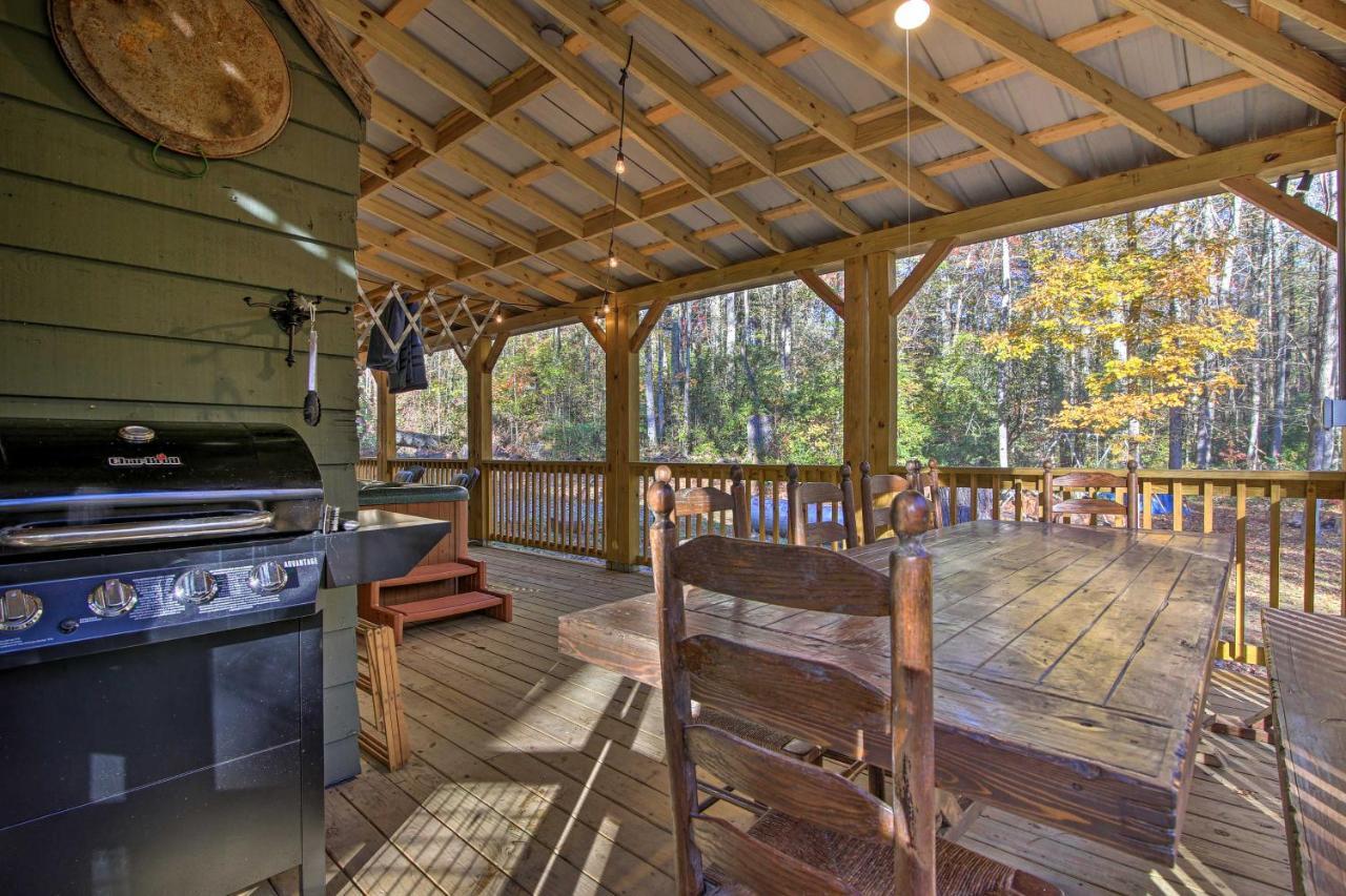 5-Acre North Georgia Mountain Retreat With Creek! Villa Sautee Nacoochee Exterior photo